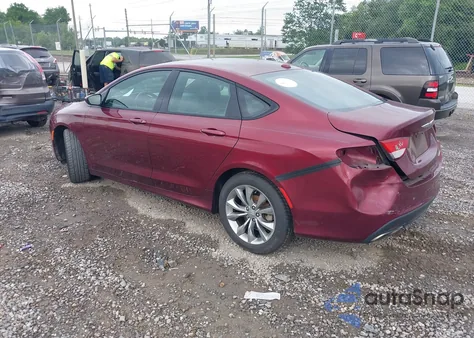 2015 Chrysler 200 S from USA, damaged, VIN 1C3CCCBB8FN720022